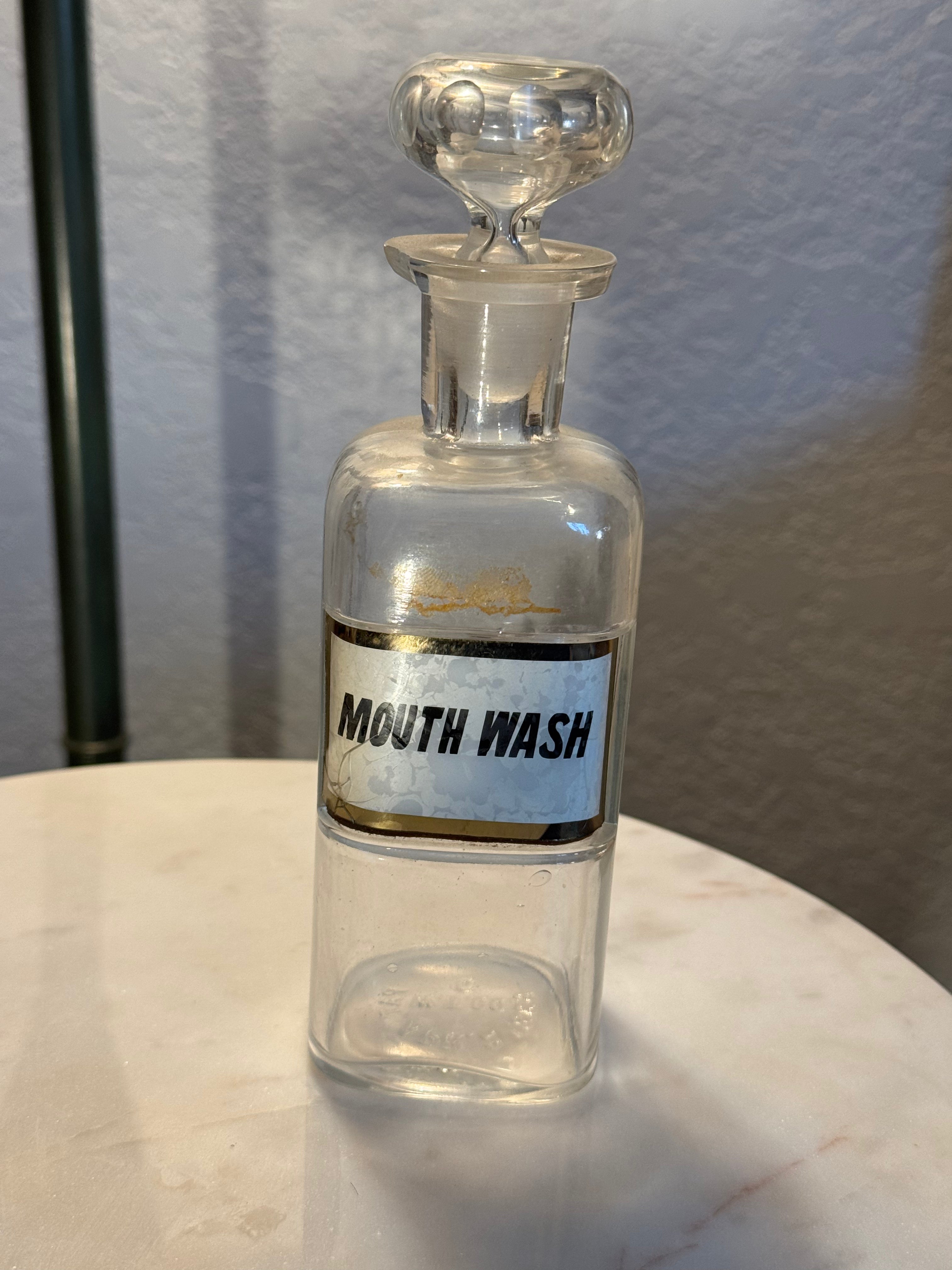 Antique Apothecary Druggist Jar (1890s–1920s)
