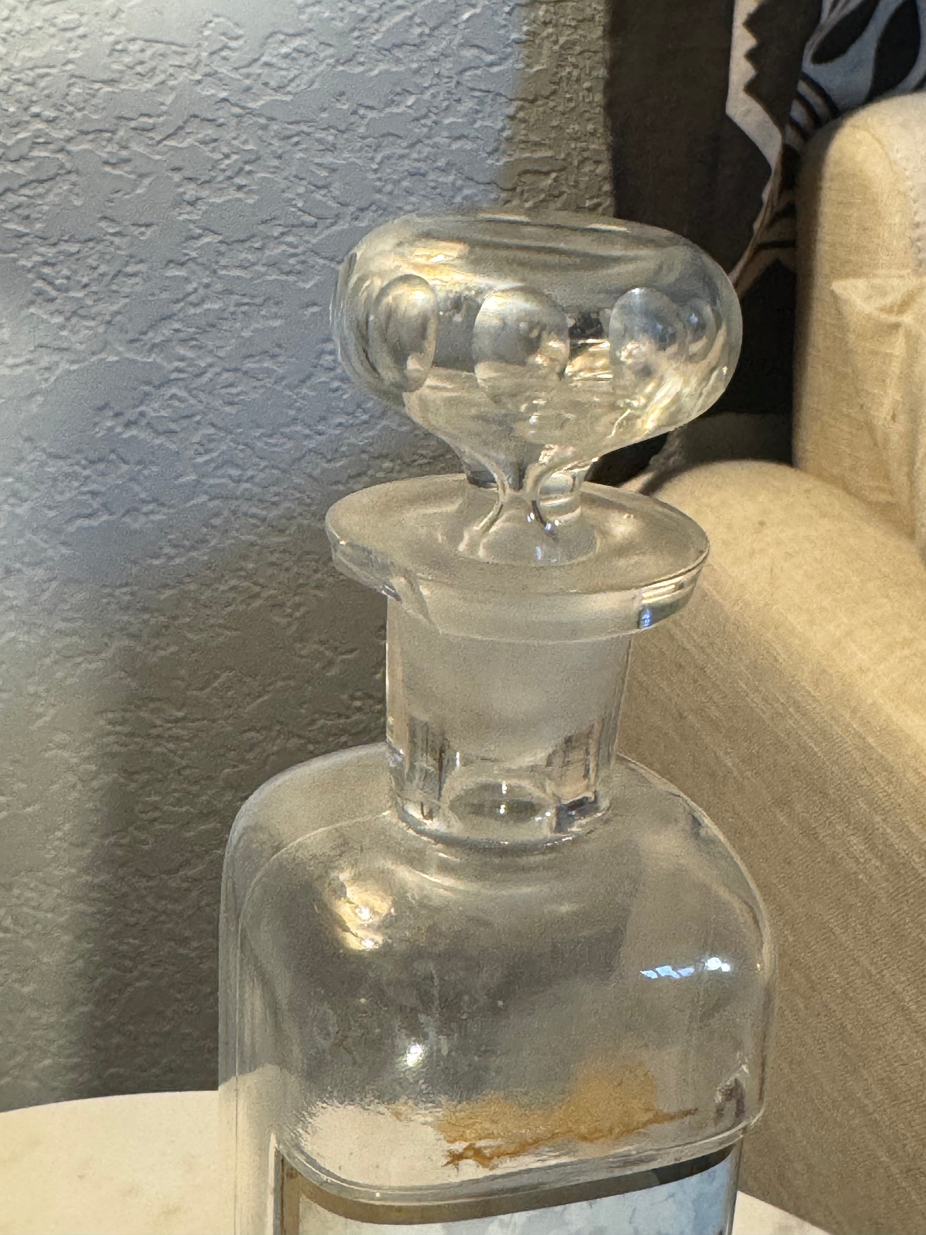 Antique Apothecary Druggist Jar (1890s–1920s)
