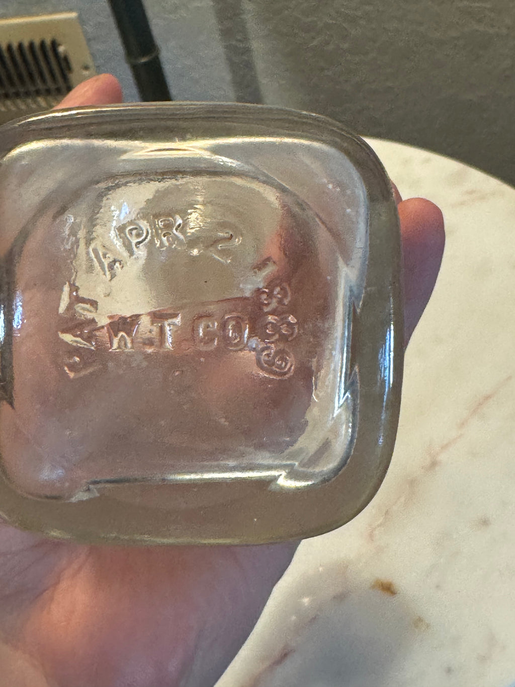 Antique Apothecary Druggist Jar (1890s–1920s)