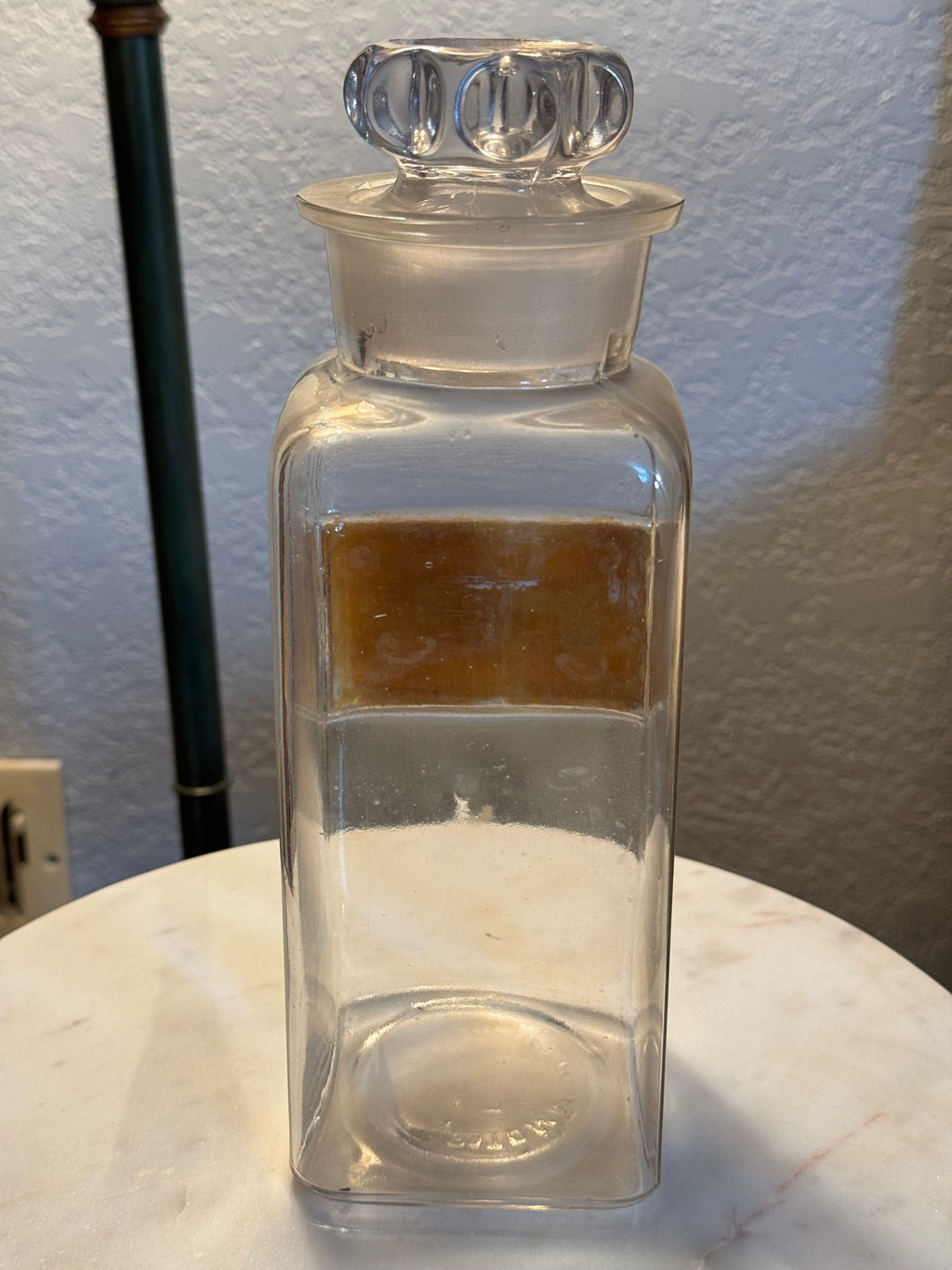 Antique Apothecary Druggist Jar (1890s–1920s)