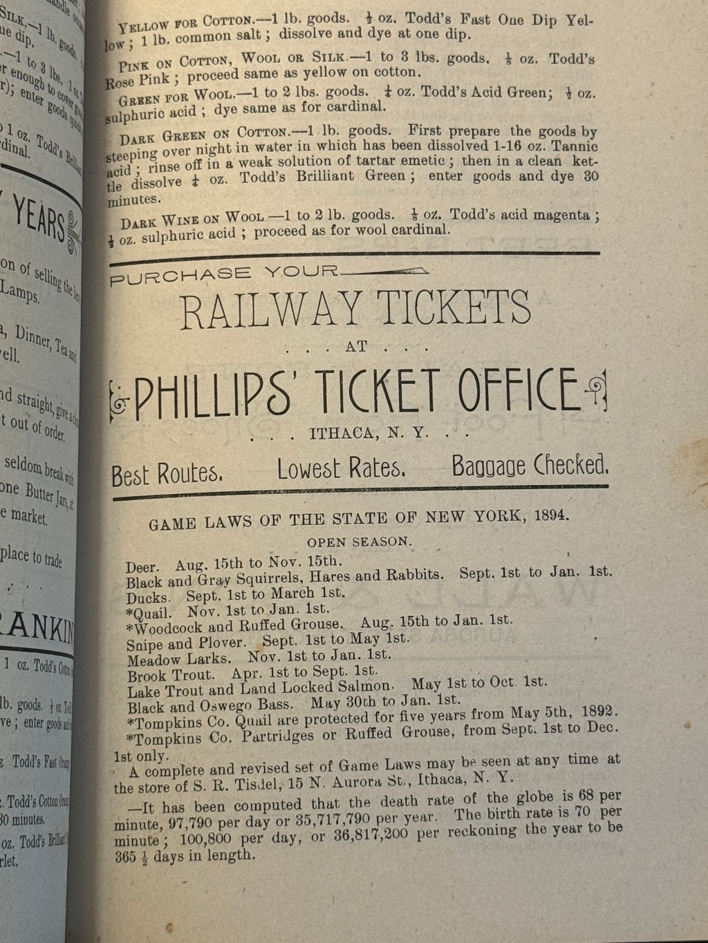 1894 Random Ass Pamphlet (Anecdotes and More)