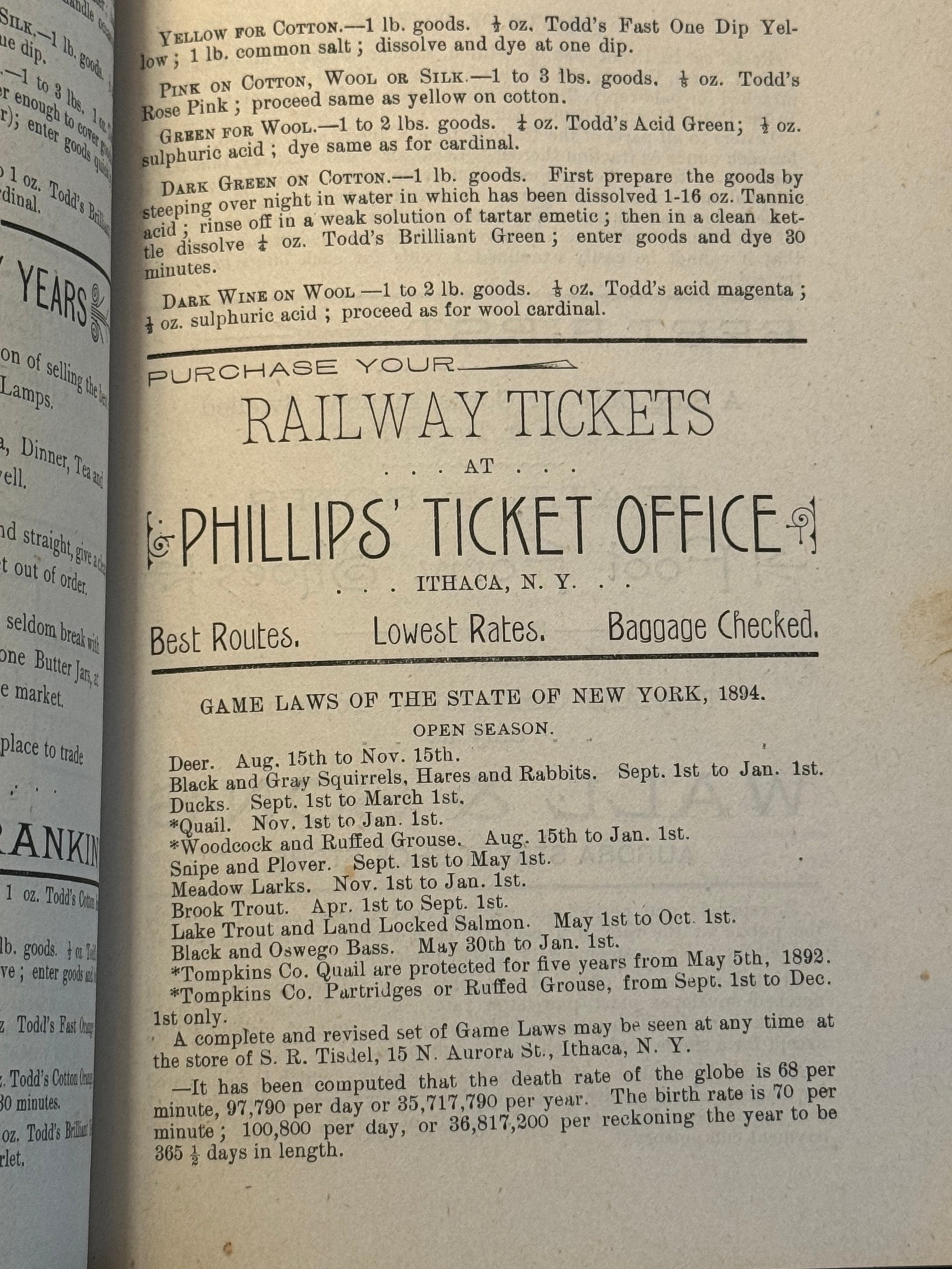 1894 Random Ass Pamphlet (Anecdotes and More)