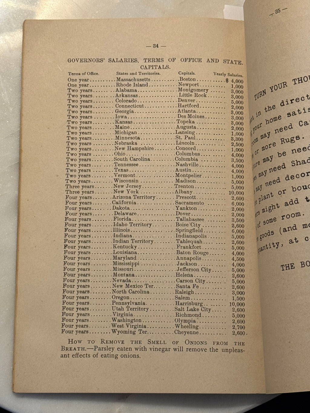 1894 Random Ass Pamphlet (Anecdotes and More)