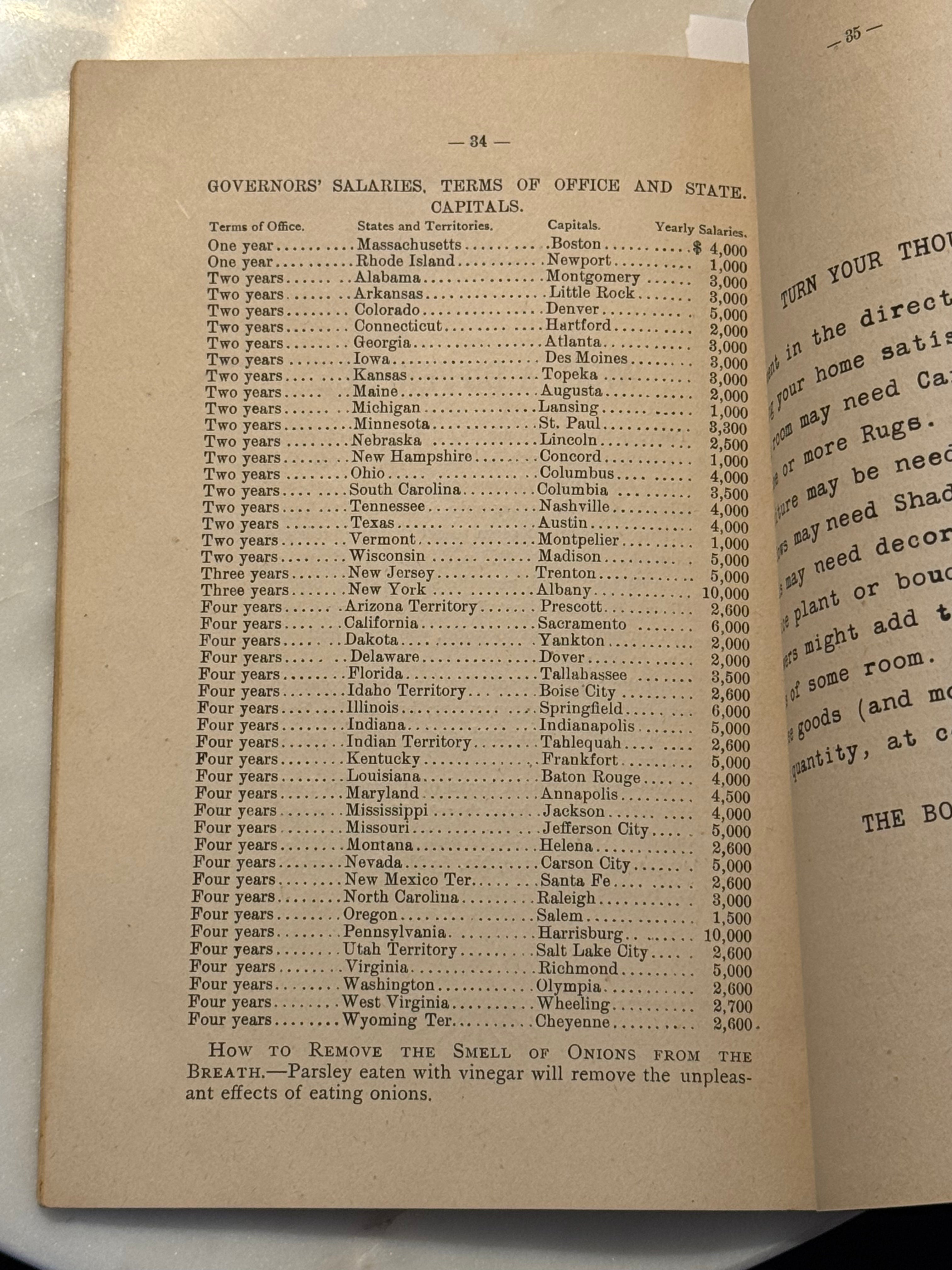 1894 Random Ass Pamphlet (Anecdotes and More)