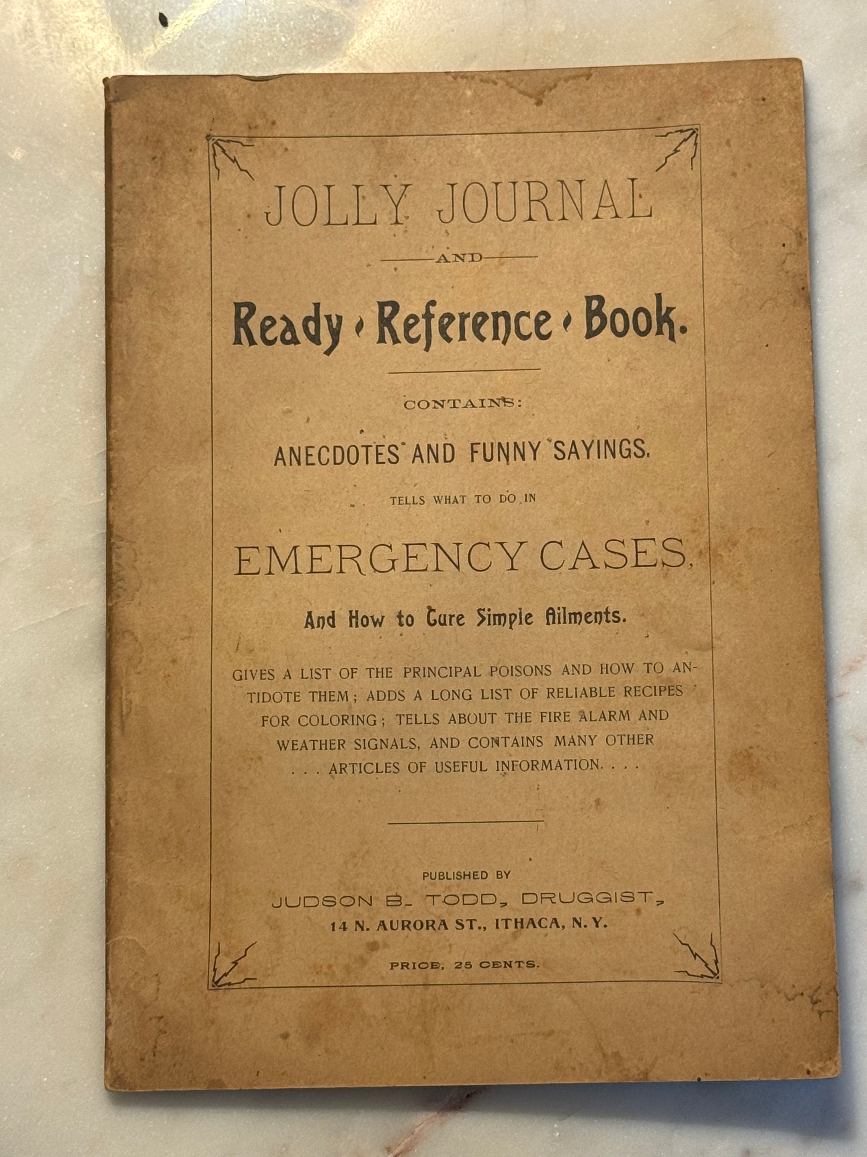 1894 Random Ass Pamphlet (Anecdotes and More)