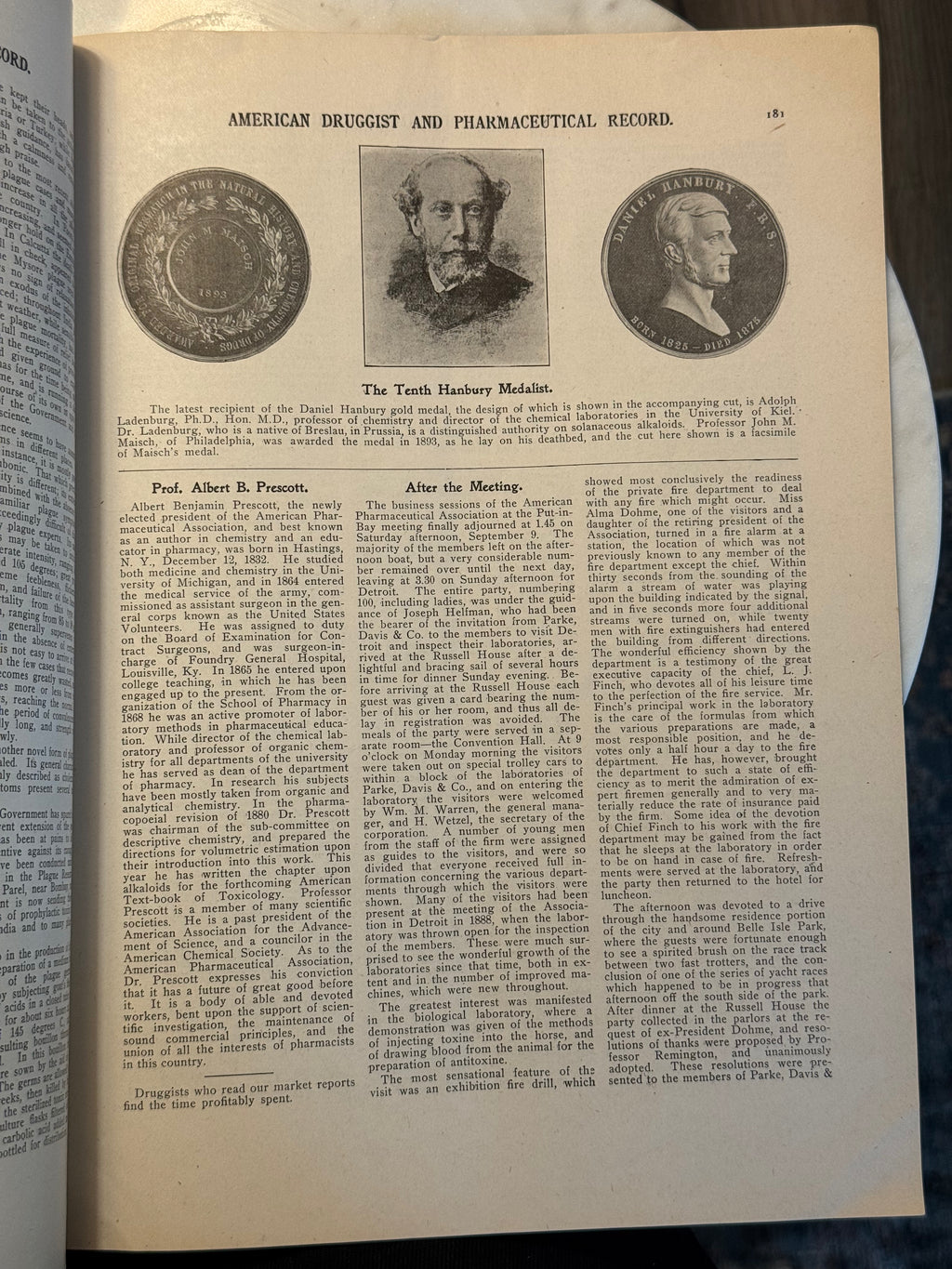 American Druggist 1899 (Includes Heroin Ad and More)