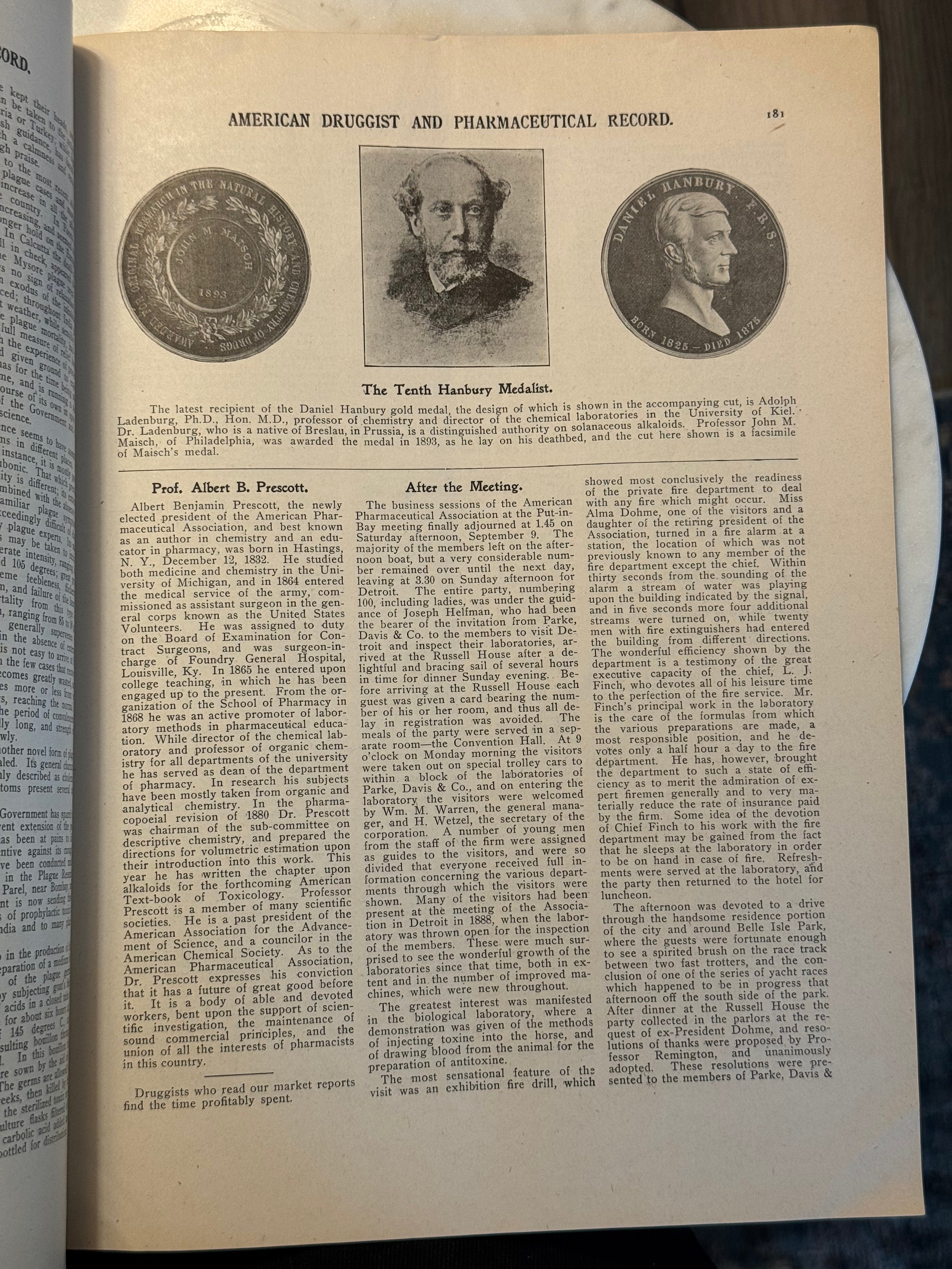 American Druggist 1899 (Includes Heroin Ad and More)