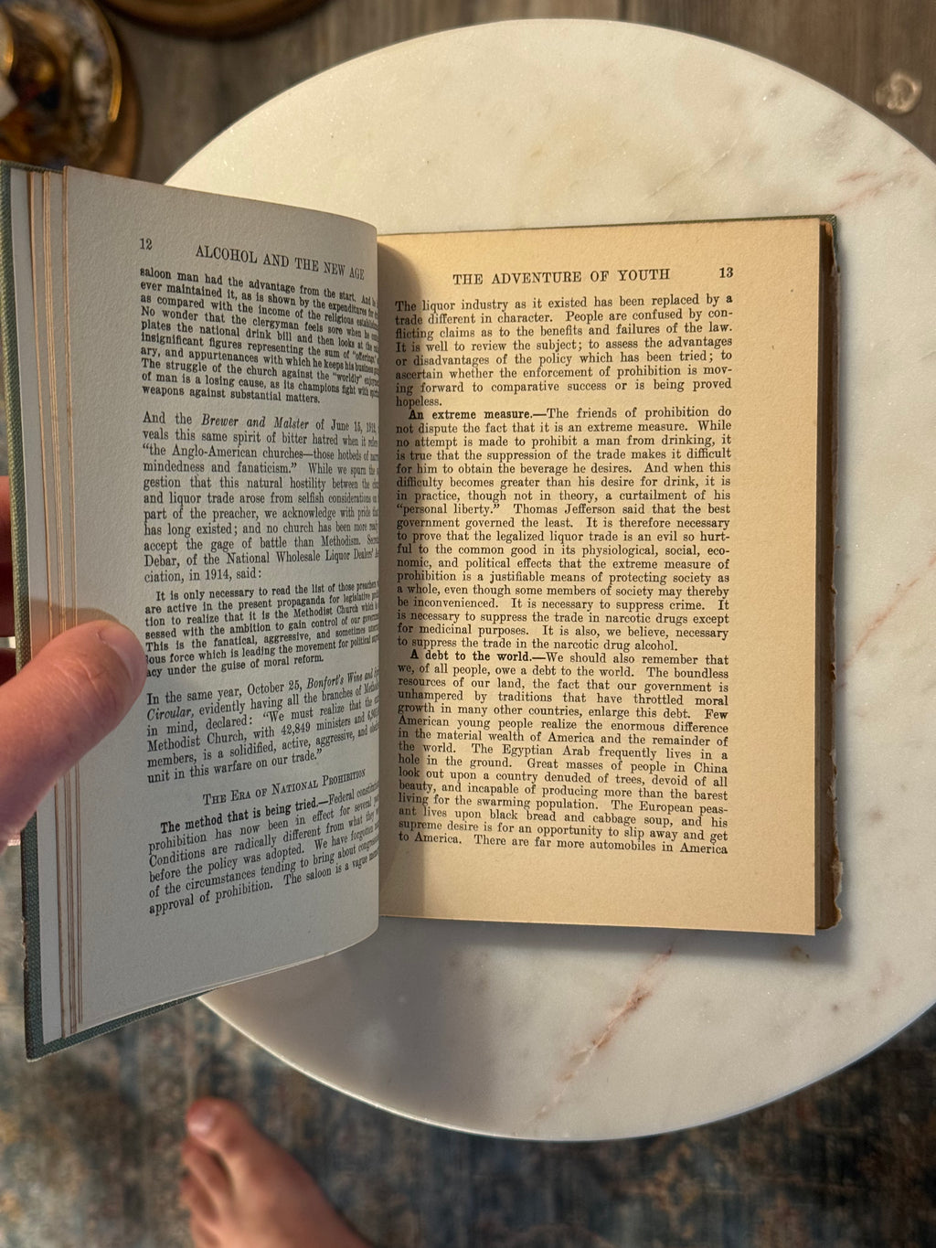 1926 Prohibition Propaganda Book