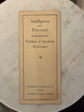1936 Prohibition Pamphlet