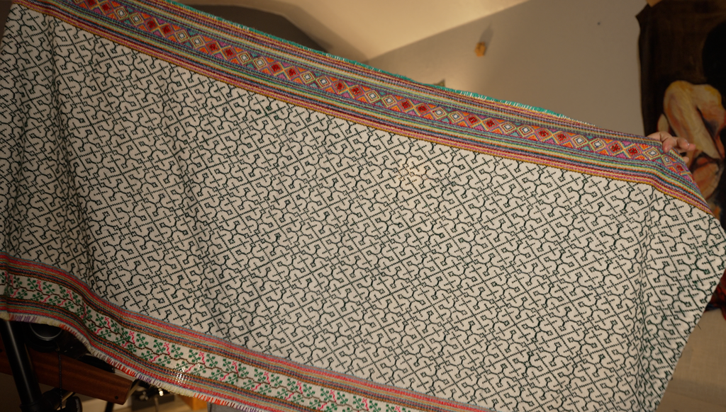Hand Embroidered Kurus Kene Shipibo Dress