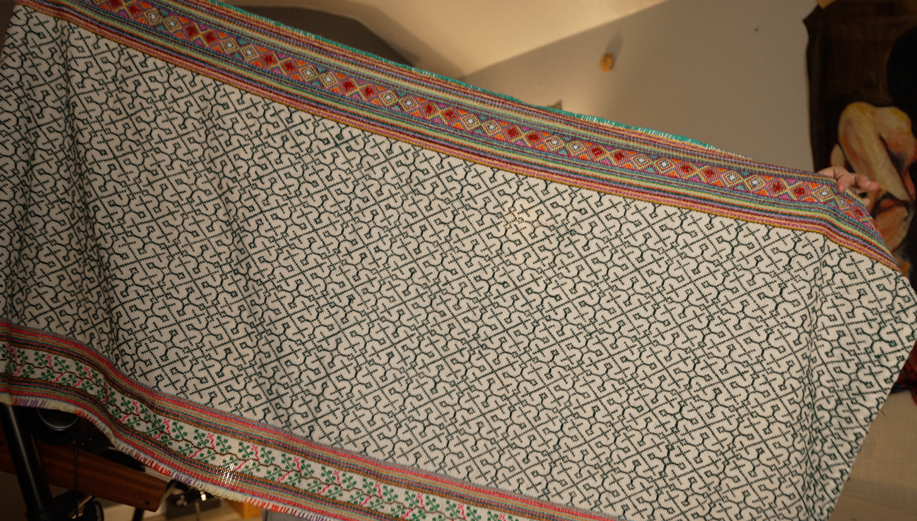 Hand Embroidered Kurus Kene Shipibo Dress