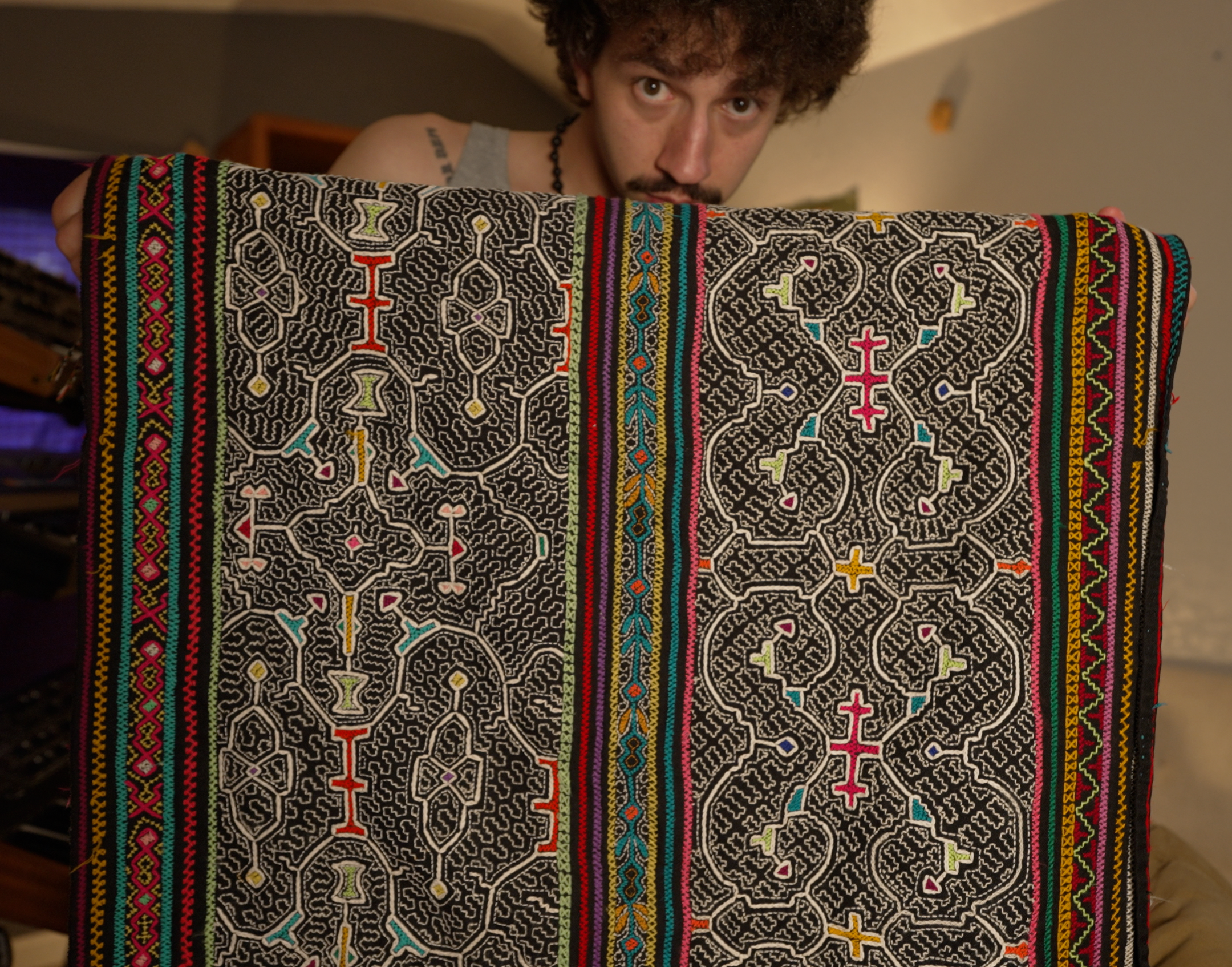 Hand Embroidered Shipibo Women's Dress