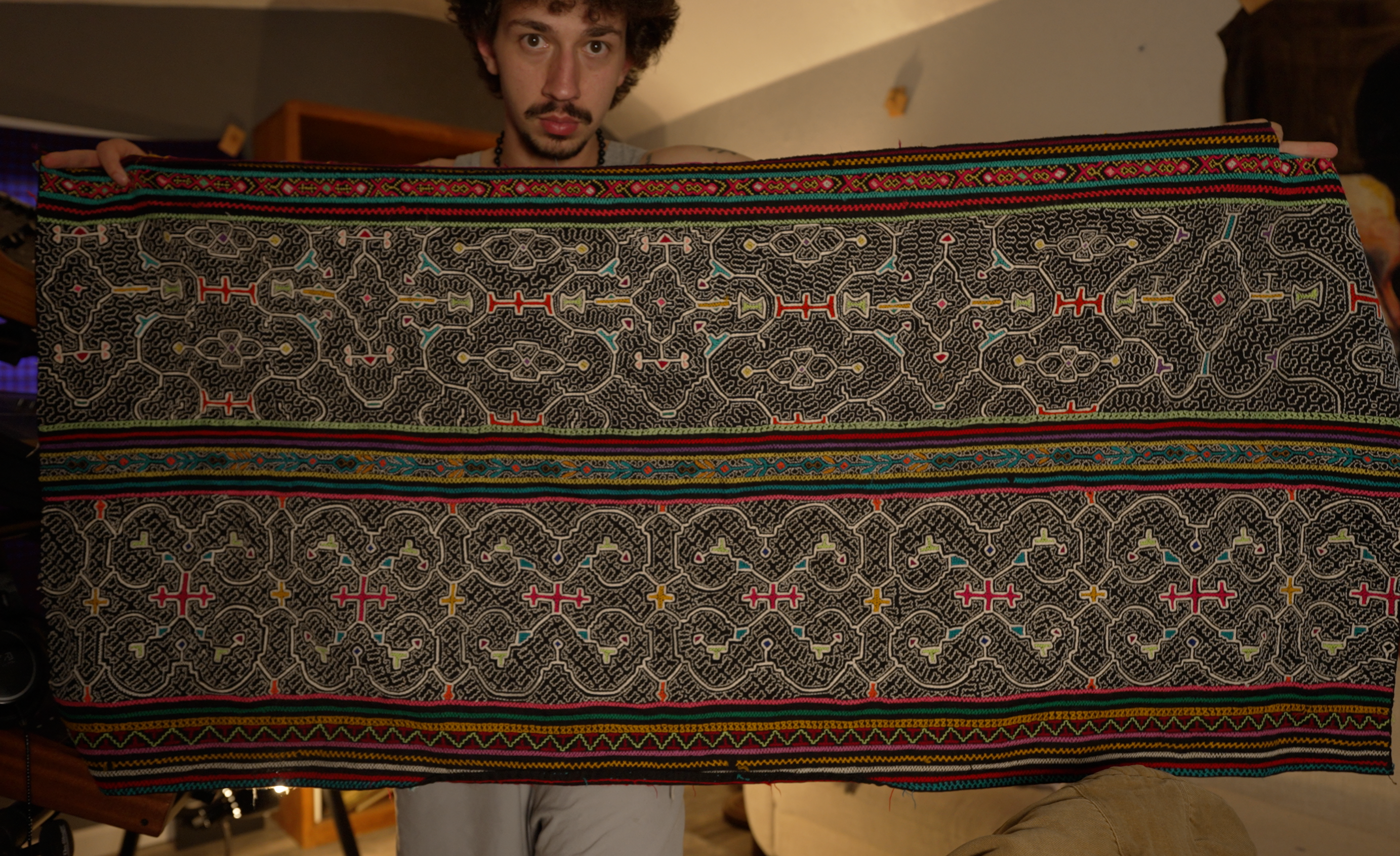 Hand Embroidered Shipibo Women's Dress