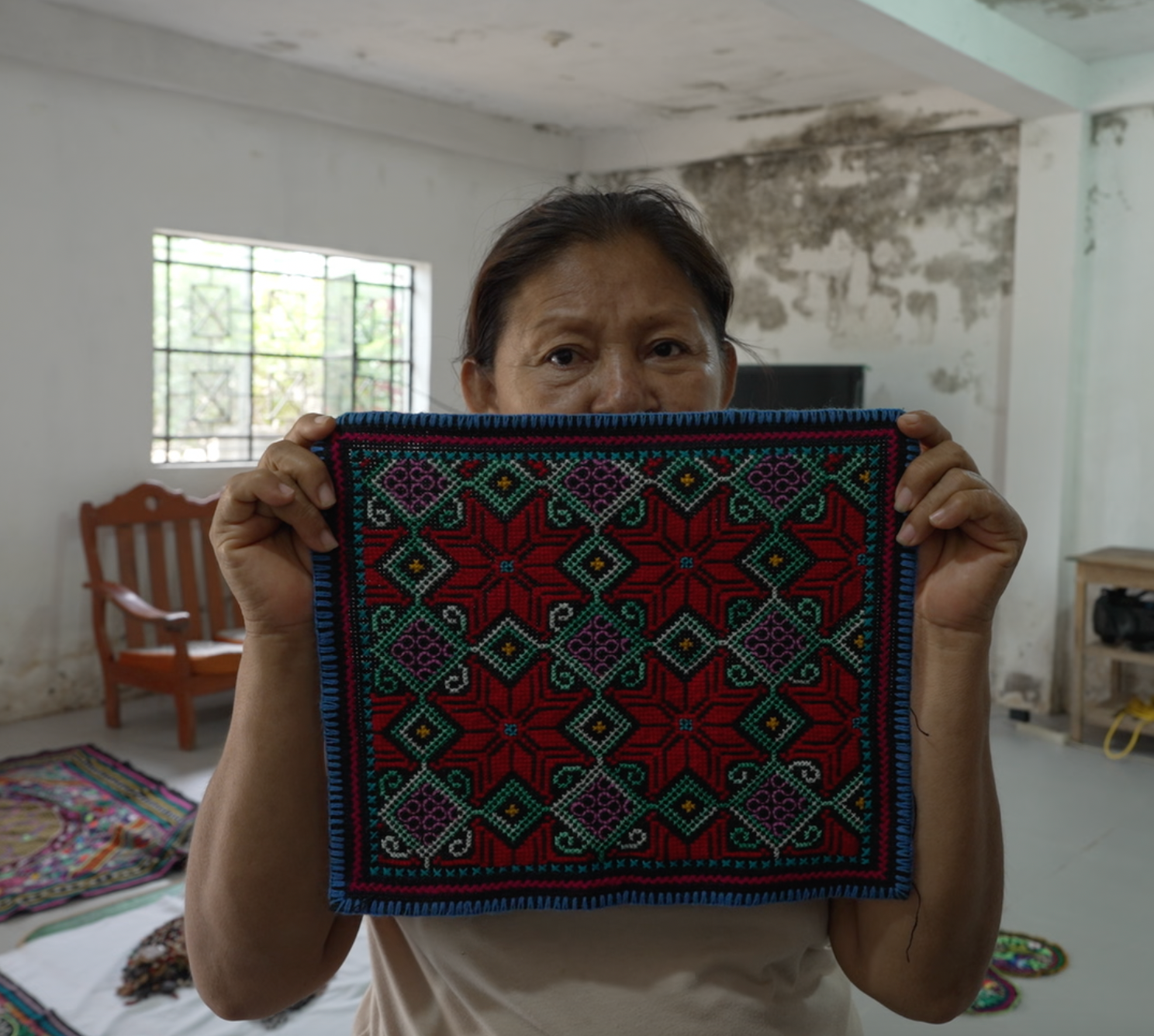 Toé Shipibo Embroidery